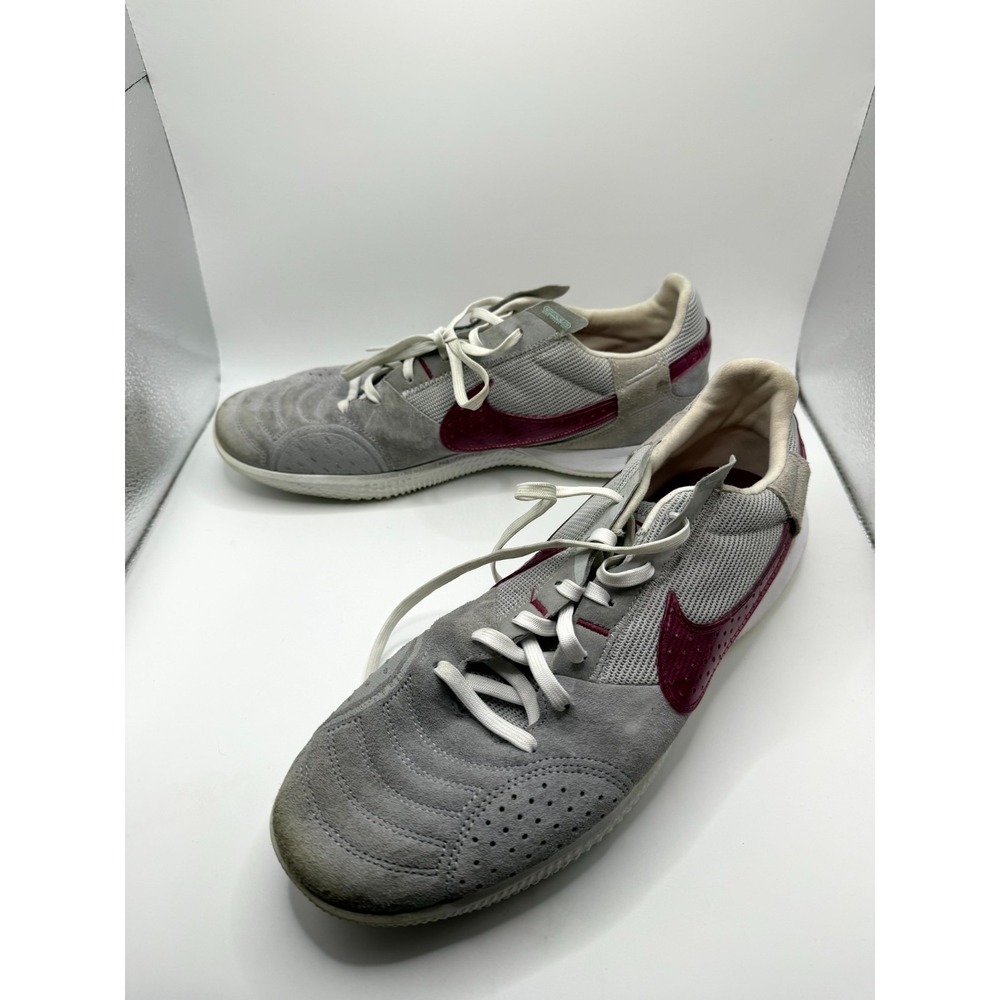 Nike Streetgato DC8466-061 Mens 11 Sneaker Gray Rosewood Suede Lace Up Shoes